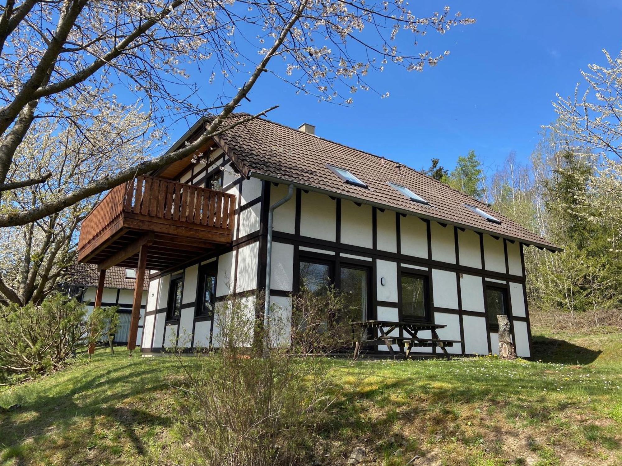 Ferienwohnung Mimo Direkt Am Waldrand Frankenau Екстериор снимка